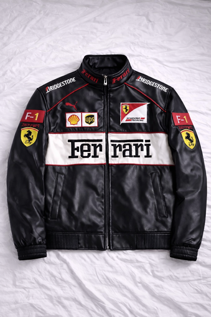 Racing Edition Leather Jacket – Premium Street Fit