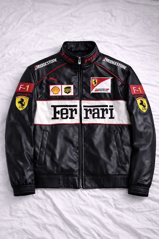 Racing Edition Leather Jacket – Premium Street Fit