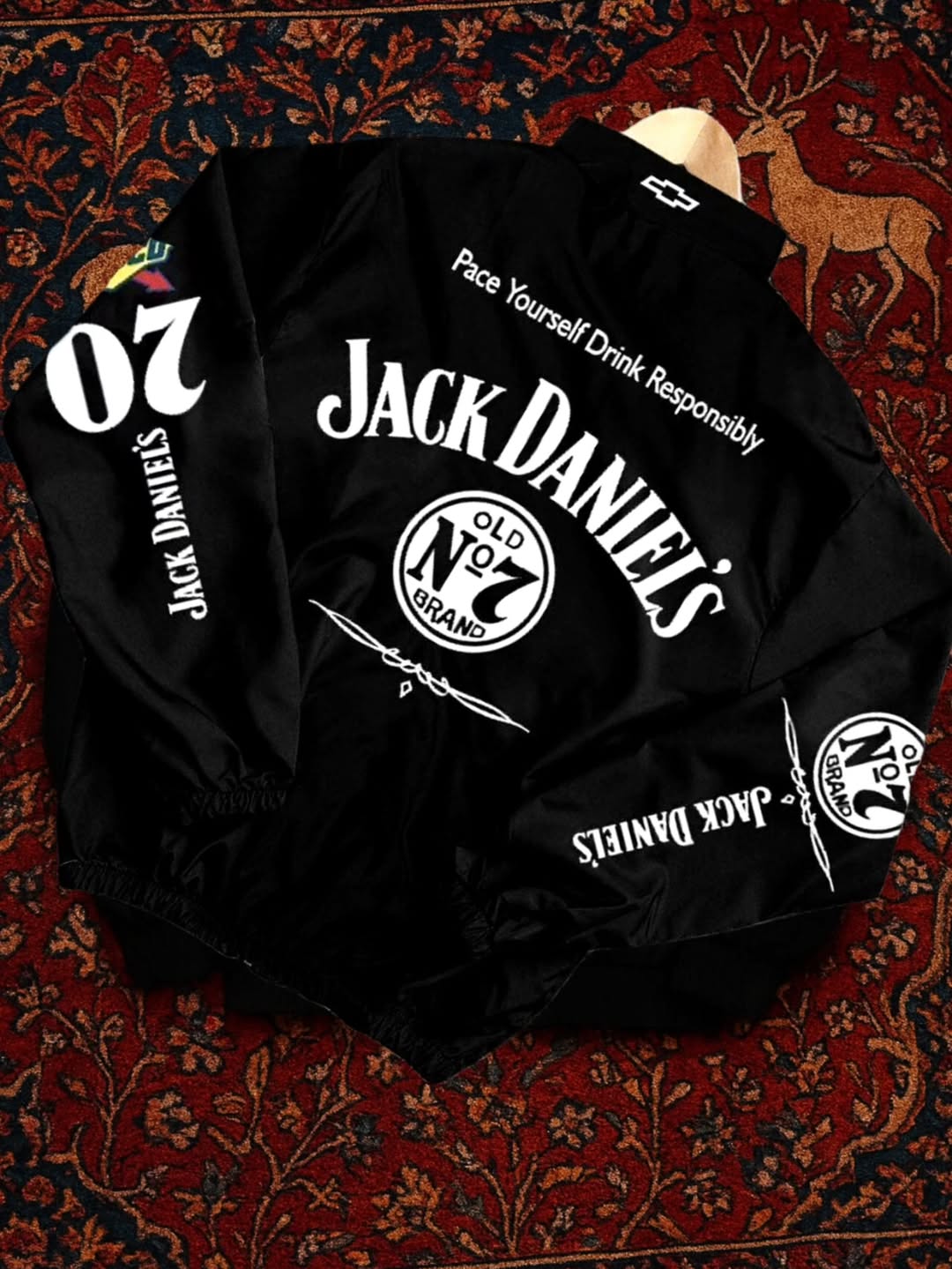 Jack Daniel’s Vintage Racing Jacket – Premium Streetwear Edition