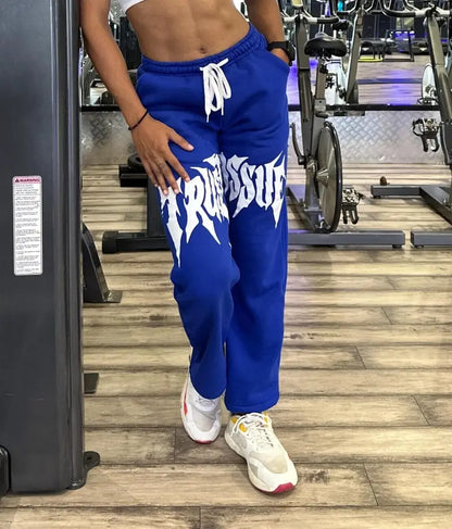 Trust Issue Printed Baggy Pants – Bold Urban Streetwear