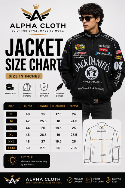 Jack Daniels Black Label Racing Jacket