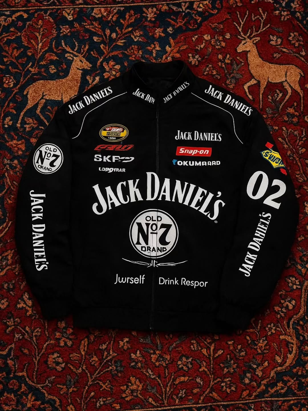 Jack Daniel’s Vintage Racing Jacket – Premium Streetwear Edition