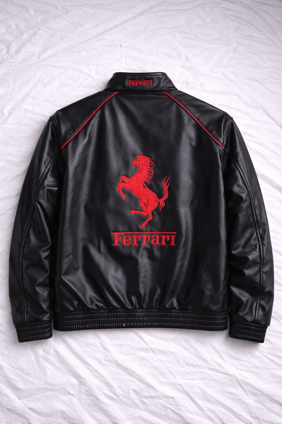 Racing Edition Leather Jacket – Premium Street Fit