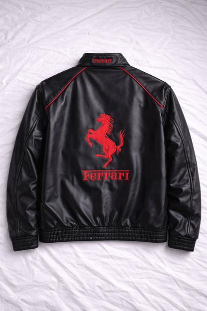 Racing Edition Leather Jacket – Premium Street Fit