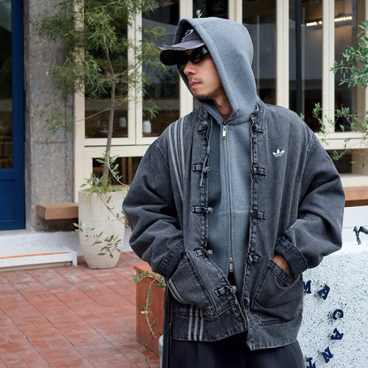 Classic Charcoal Utility Jacket