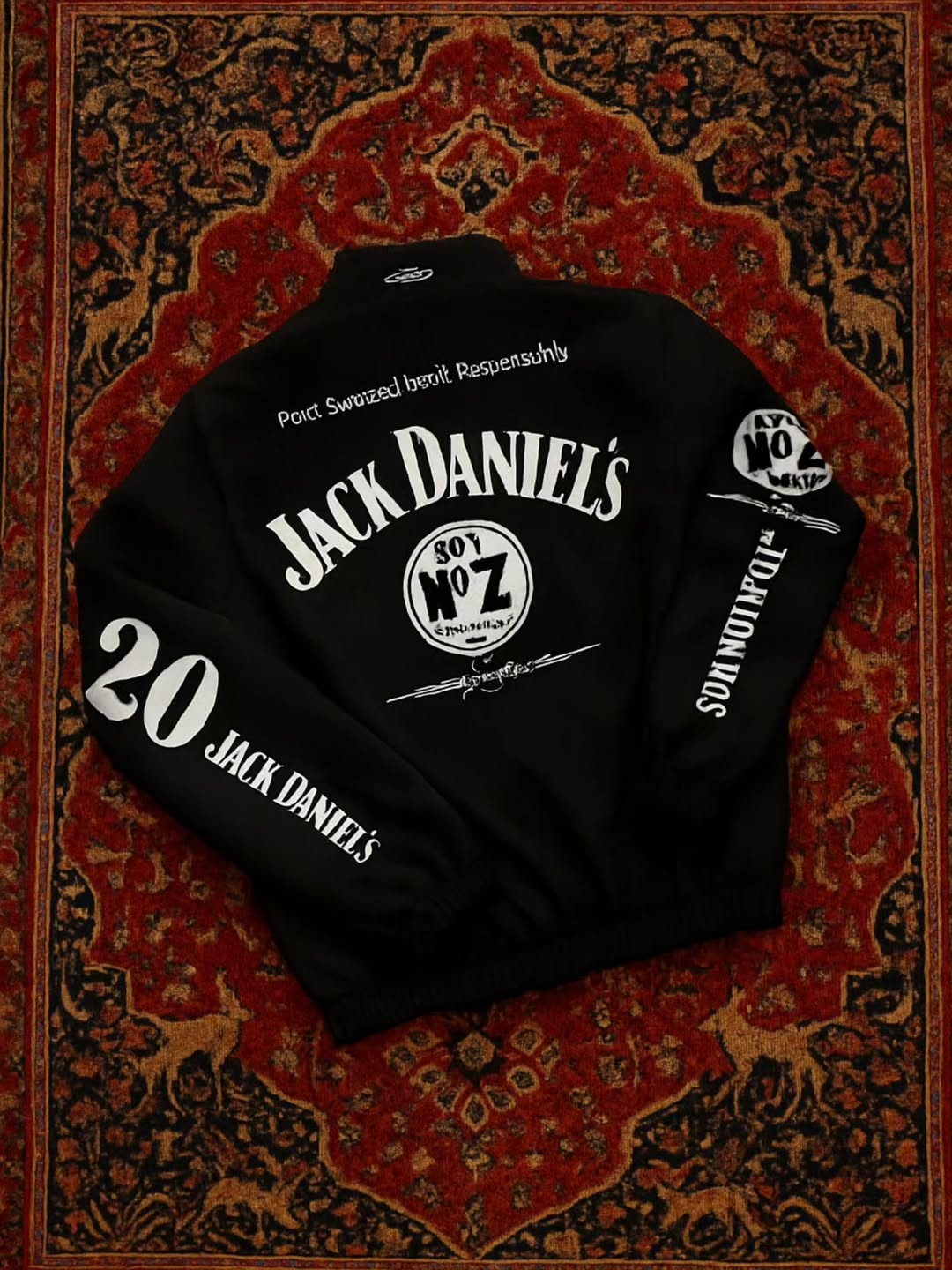 Jack Daniel’s Vintage Racing Jacket – Premium Streetwear Edition